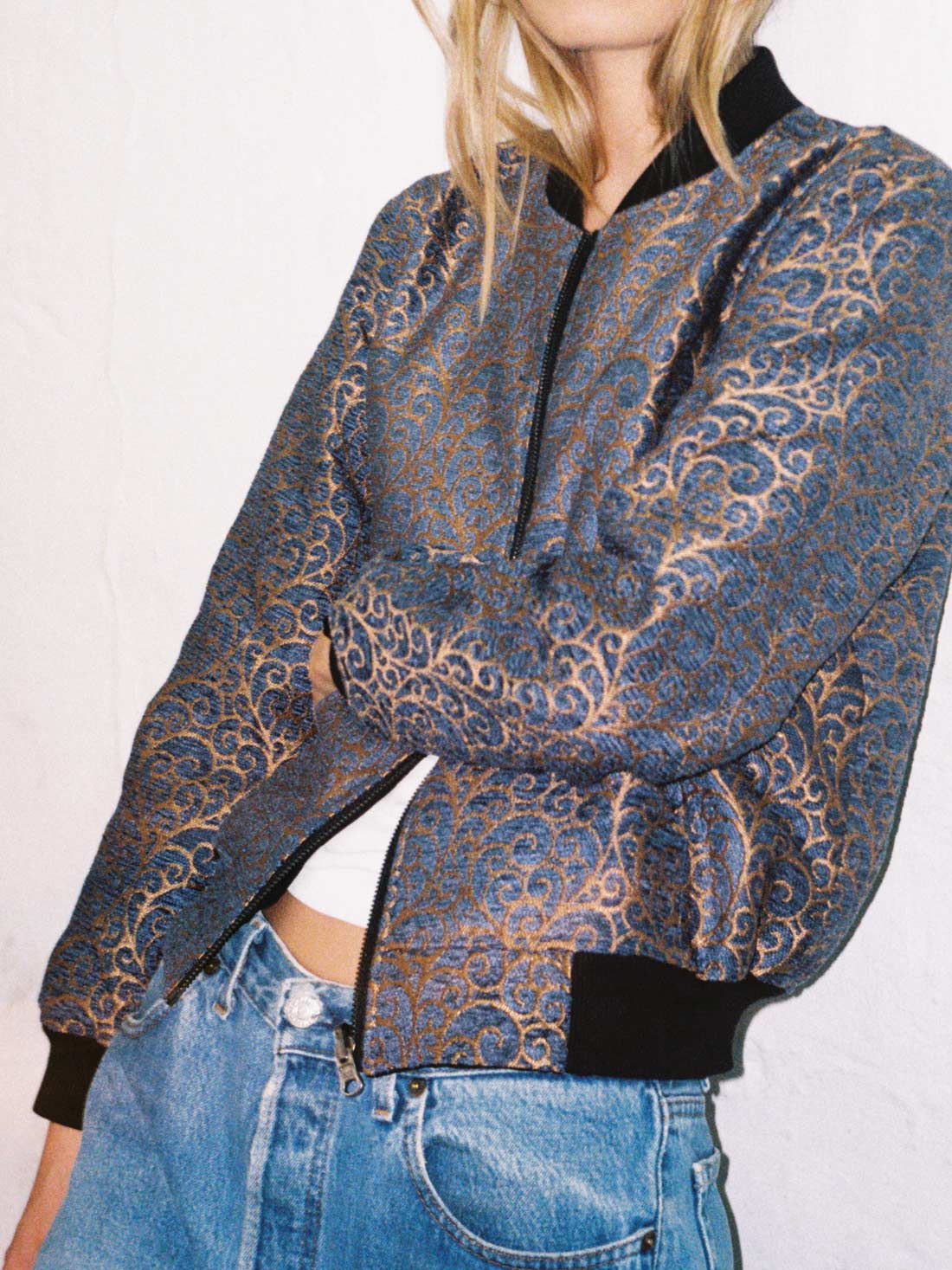 Berta Wendejacke Copper/Black