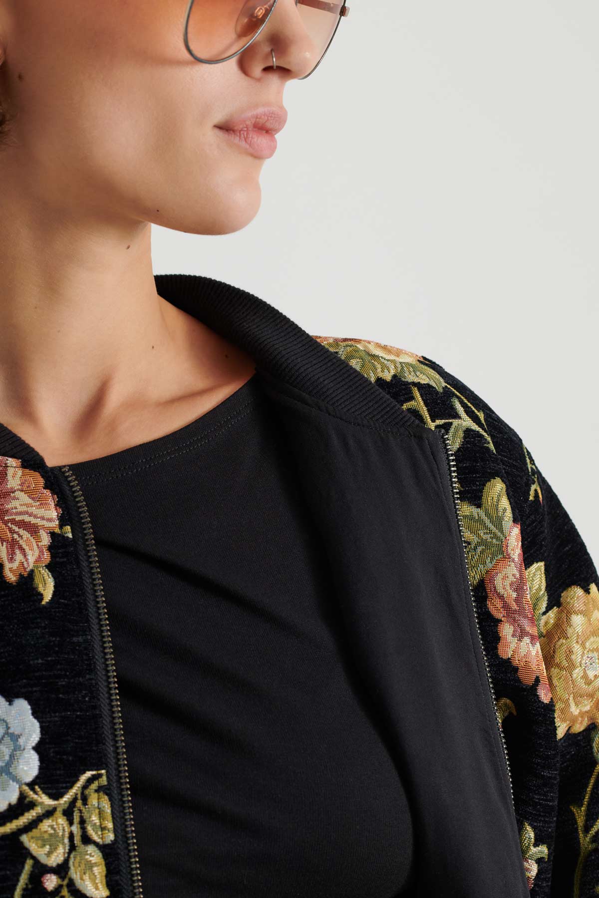 Berta Wendejacke Antique/Black