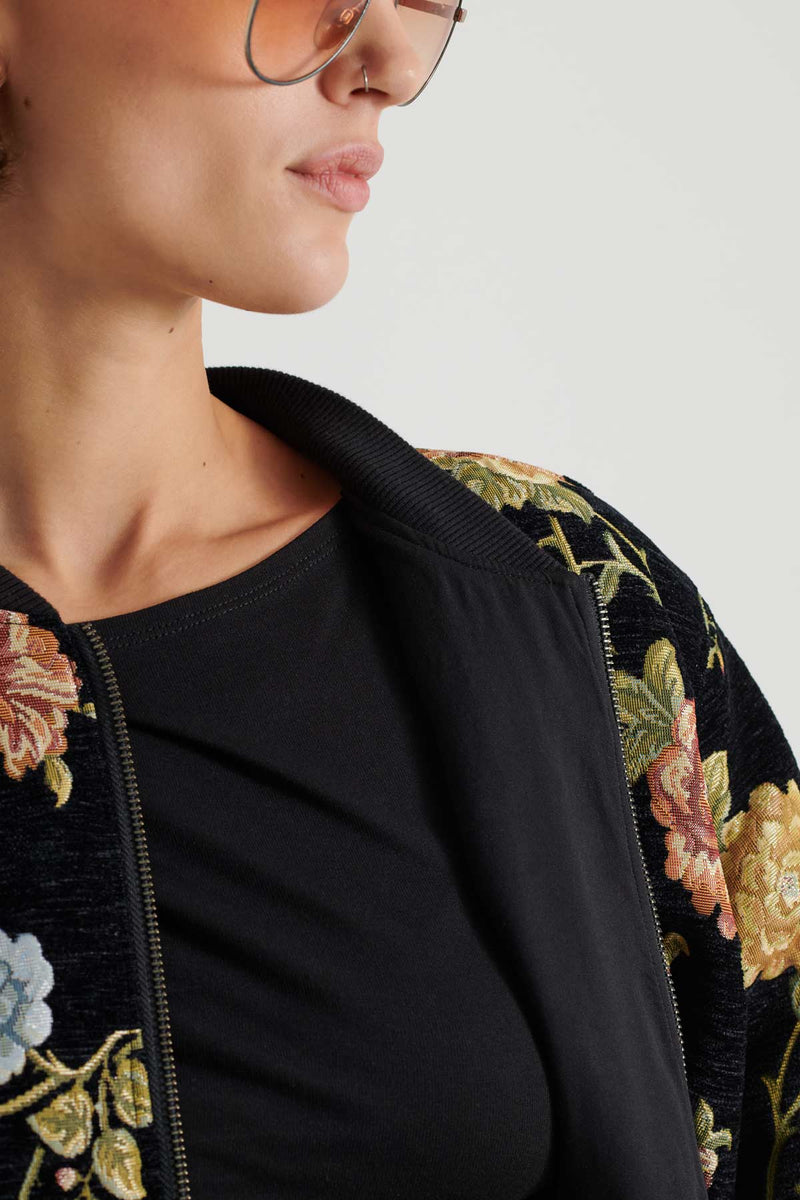 Berta Wendejacke Antique/Black