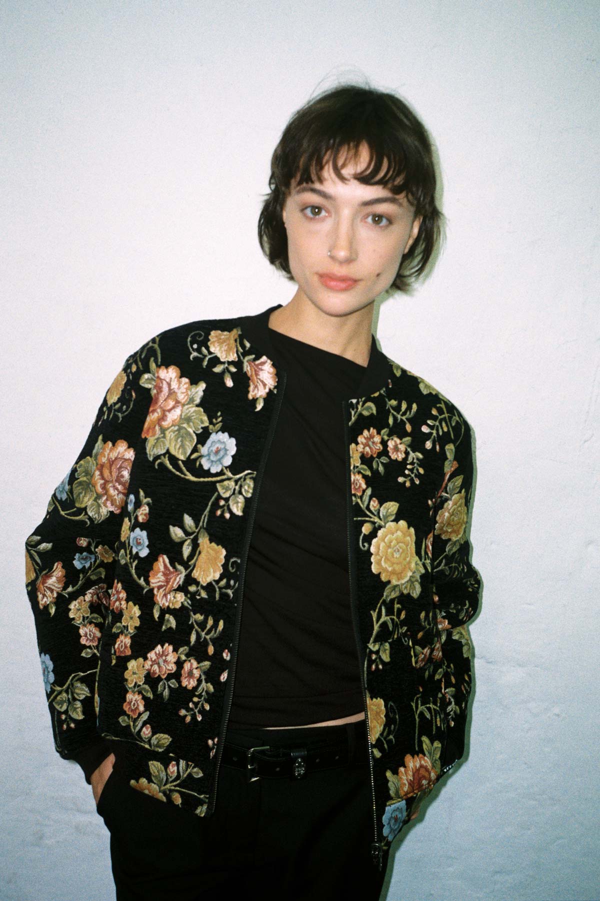 Berta Wendejacke Antique/Black