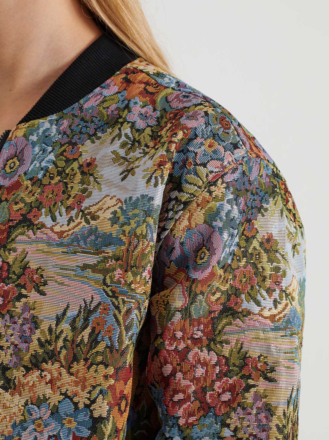 Berta Wendejacke Bouquet/Black