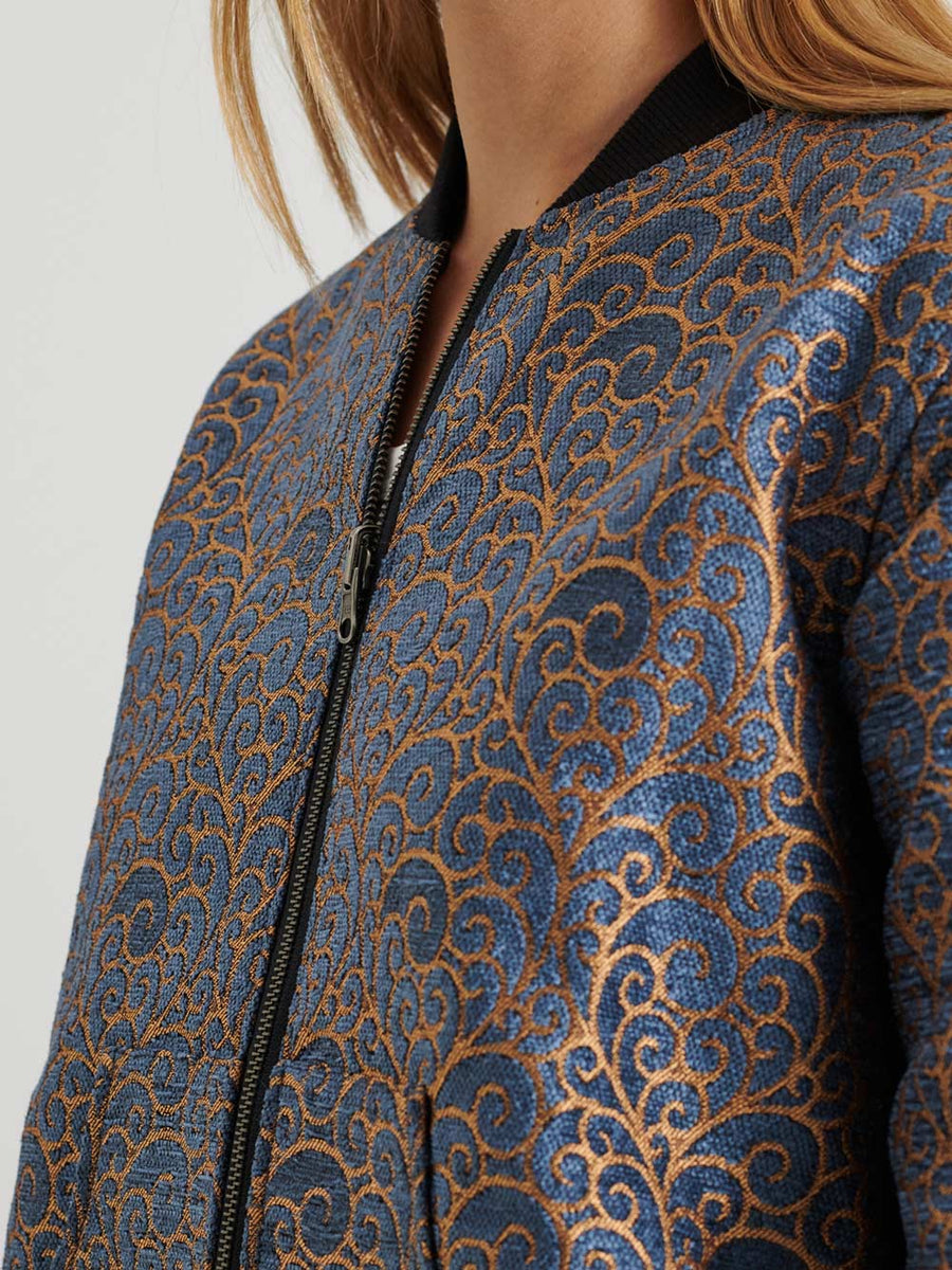 Berta Wendejacke Copper/Black