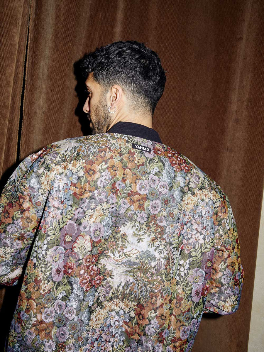 Siggi Reversible Bomber Jacket Bouquet/Black