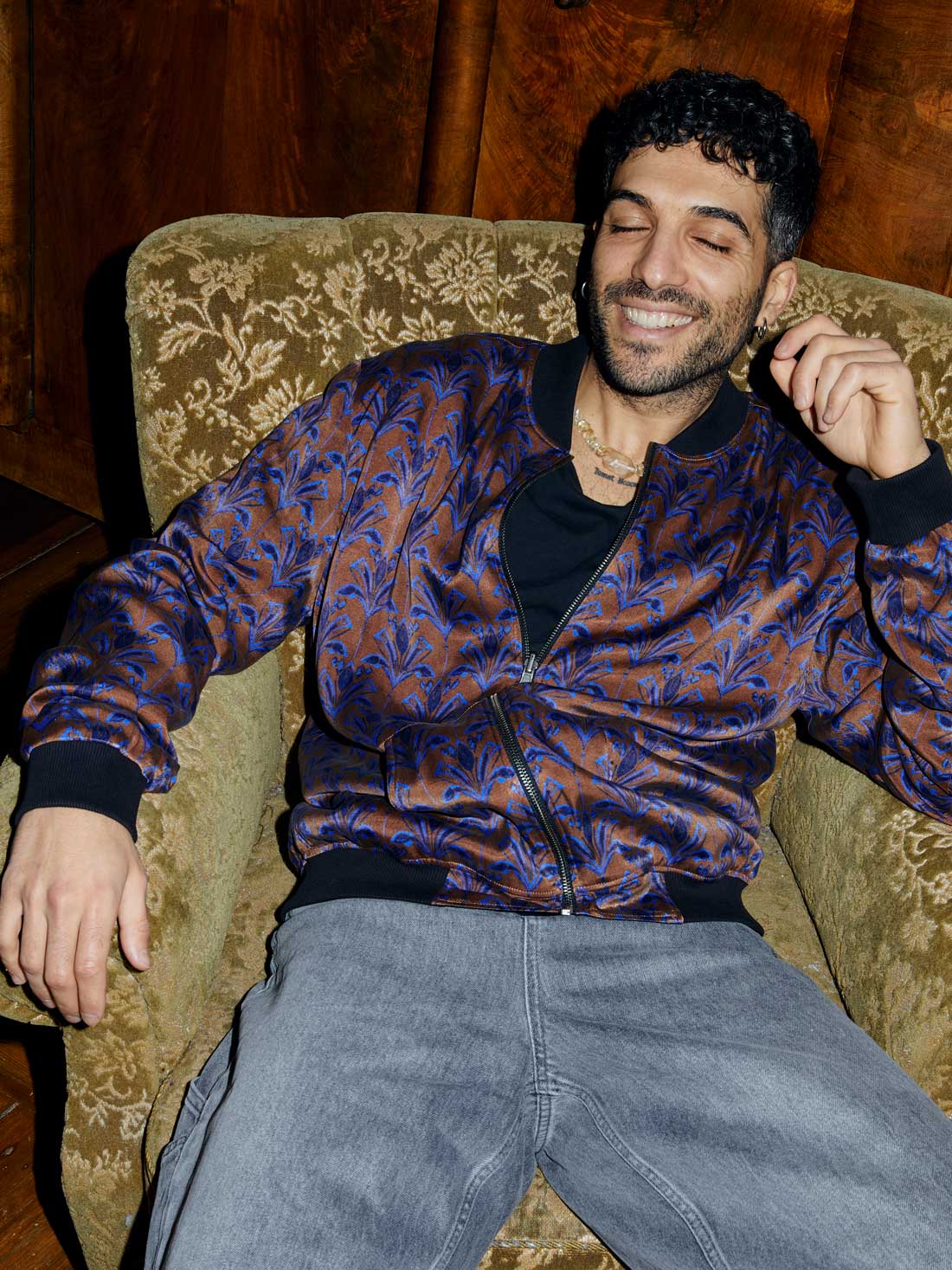 Laslo Wendejacke Moka/Navy