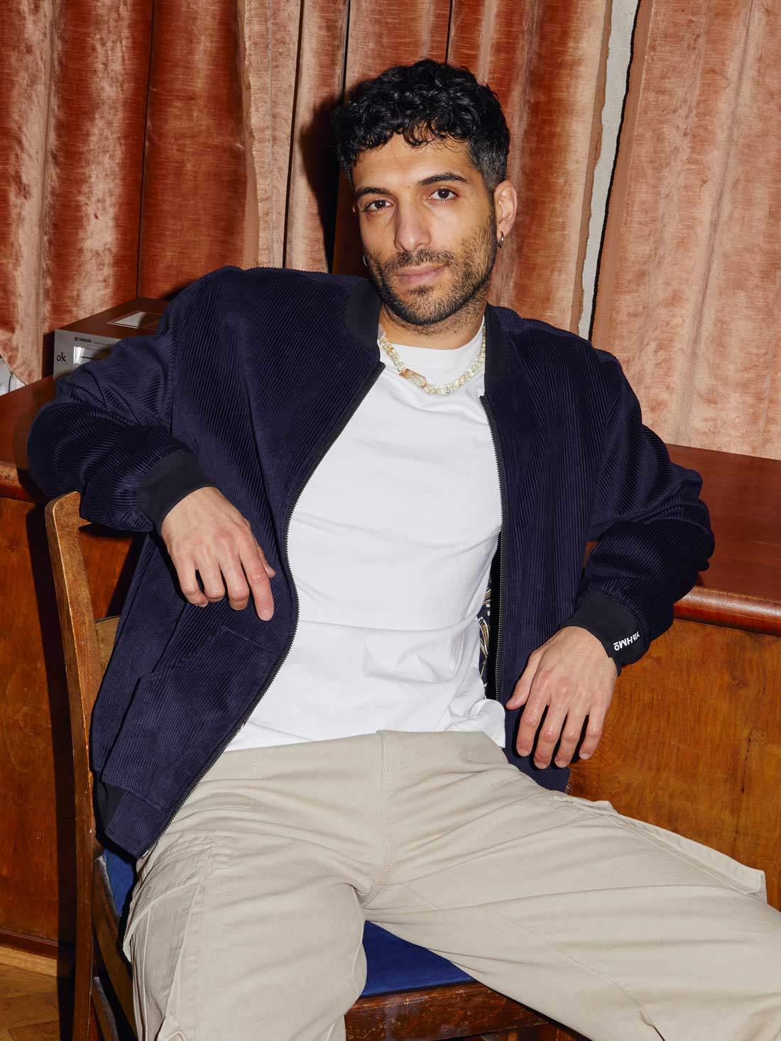 Oskar Wendejacke Papyrus/Navy