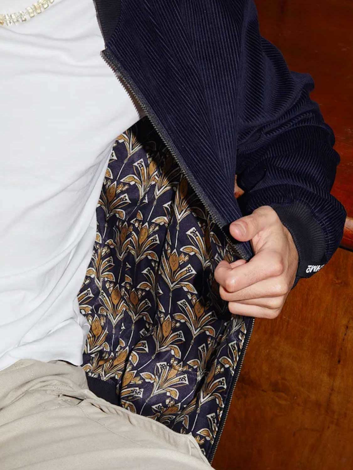 Oskar Wendejacke Papyrus/Navy