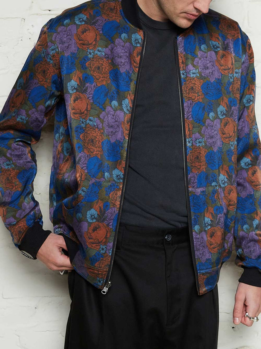 Oskar Reversible Bomber Jacket Bloom/Olive