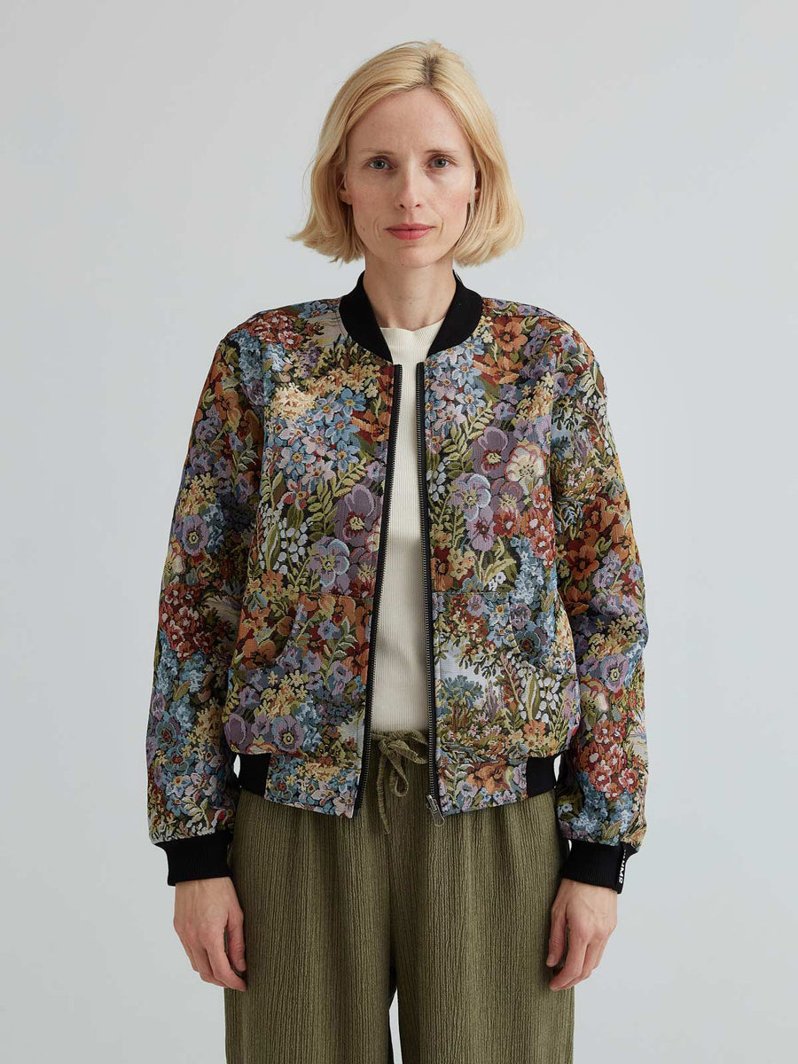 Berta Wendejacke Bouquet/Black