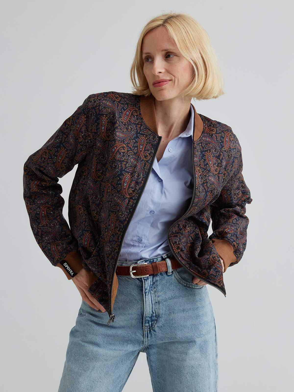 Elsa Wendejacke Paisley/Caramel