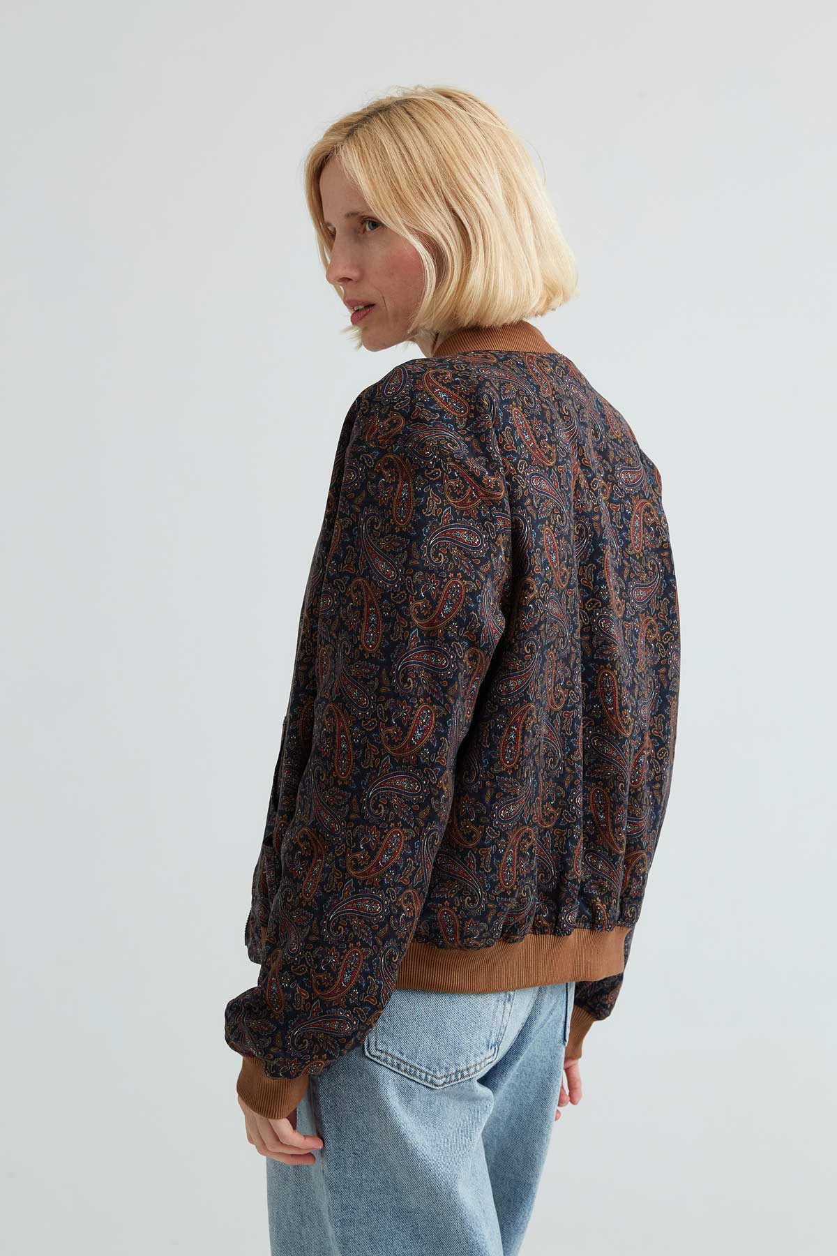 Elsa Wendejacke Paisley/Caramel