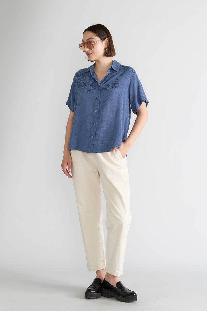 Lotte Hemd Zen Indigo