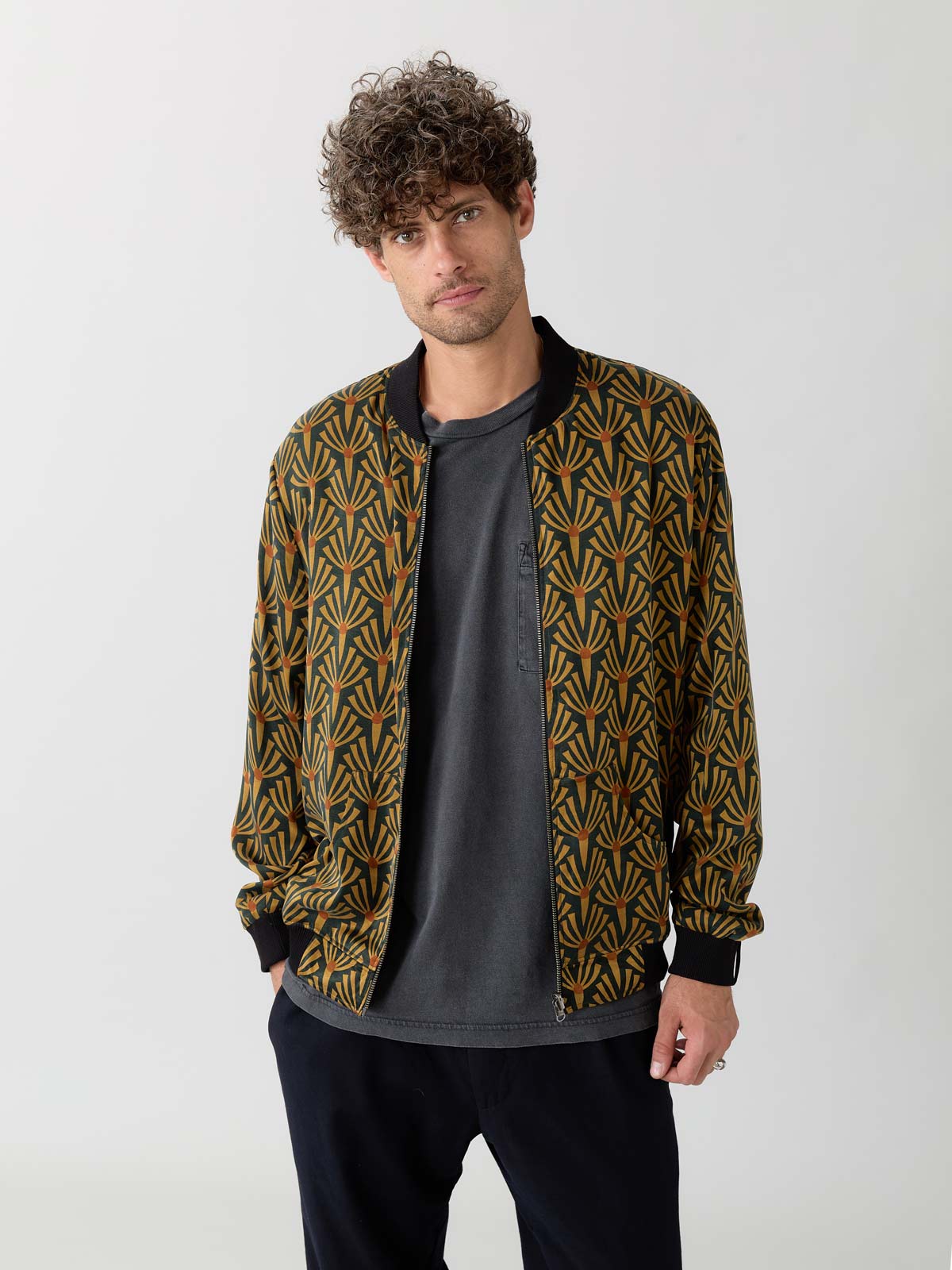 Laslo Wendejacke Artdeco/Black