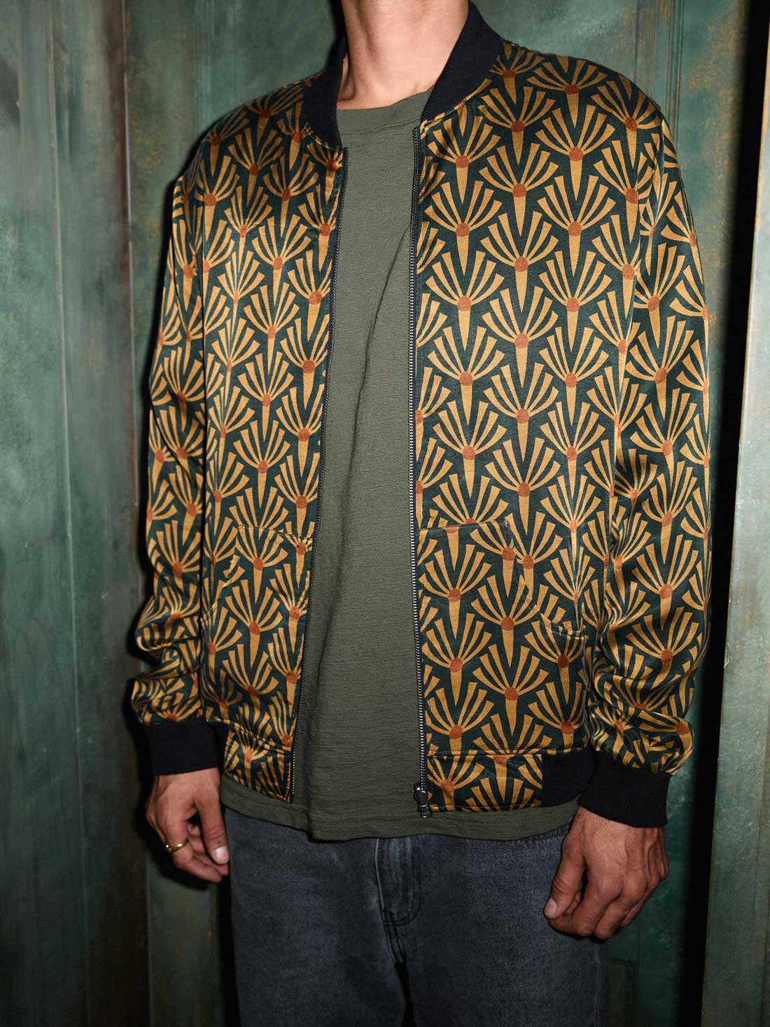 Laslo Wendejacke Artdeco/Black