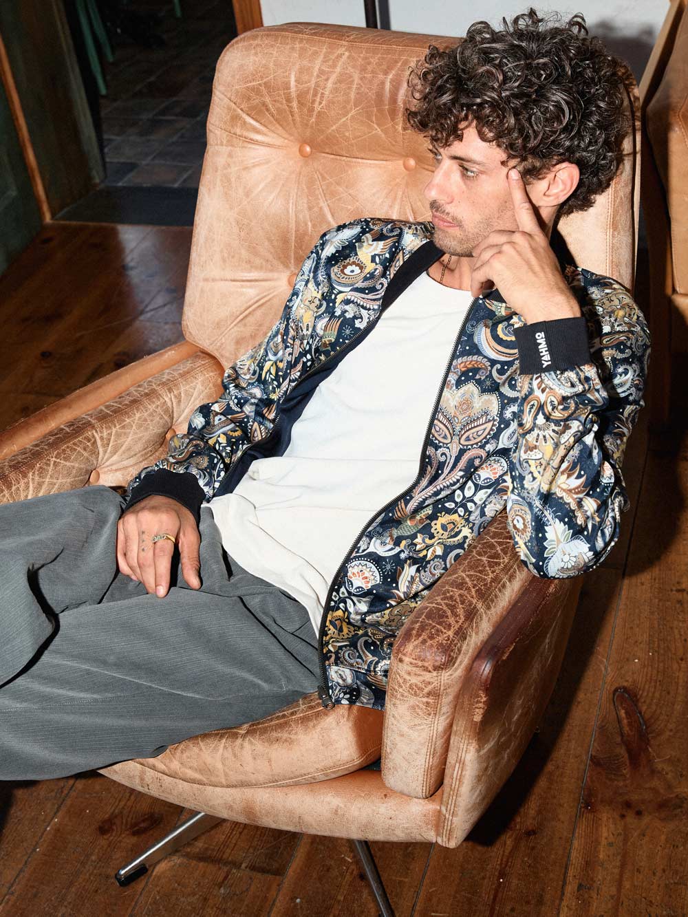 Laslo Wendejacke Bird/Navy