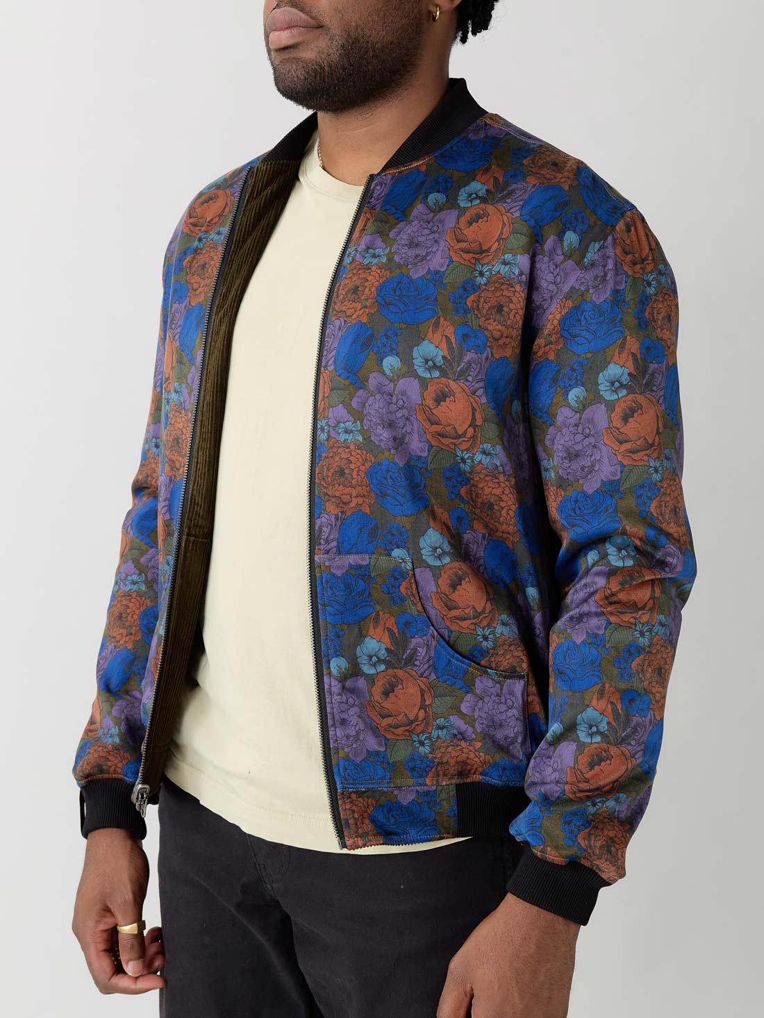 Oskar Wendejacke Bloom/Olive