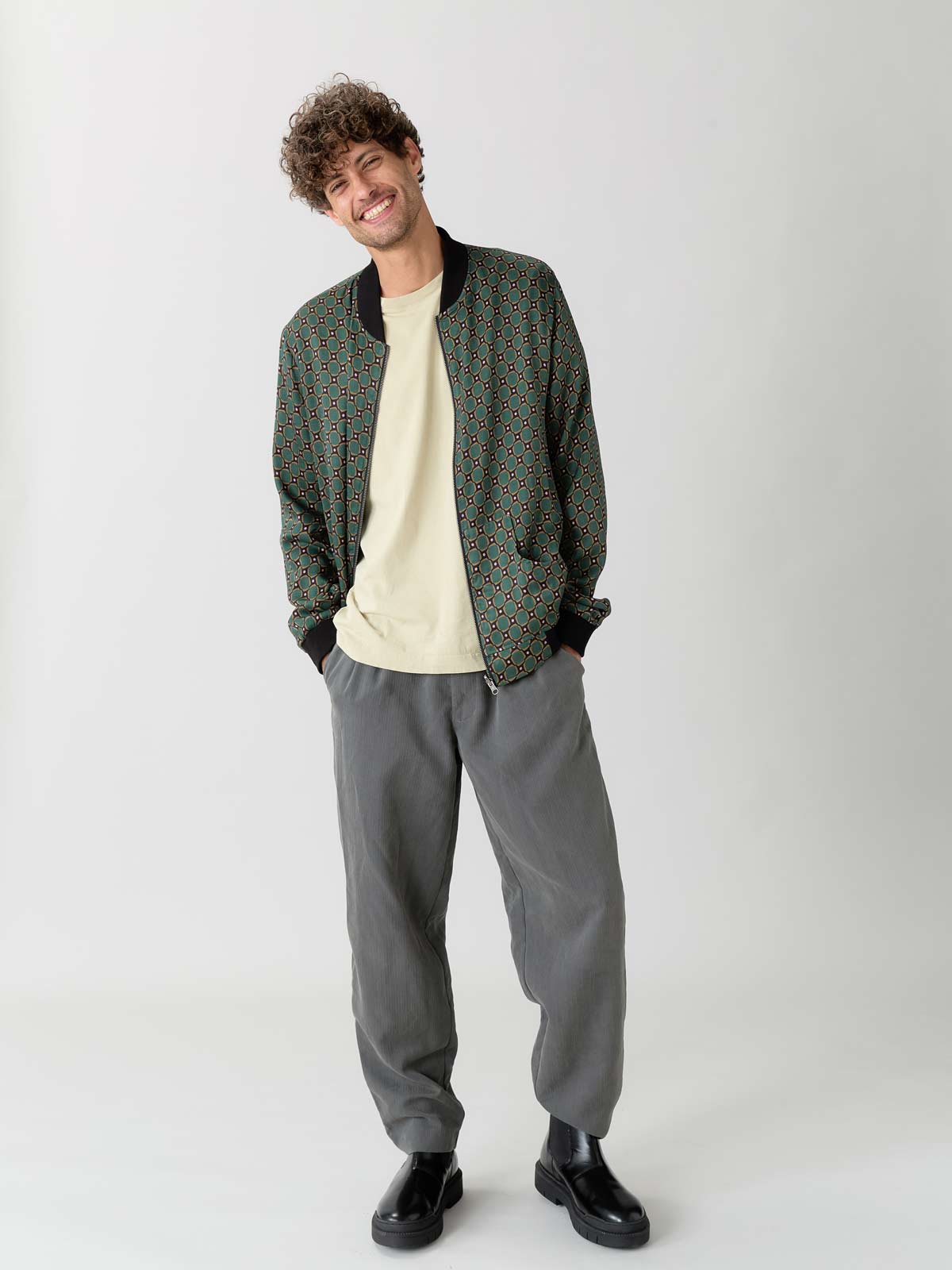 Laslo Wendejacke Emerald/Black