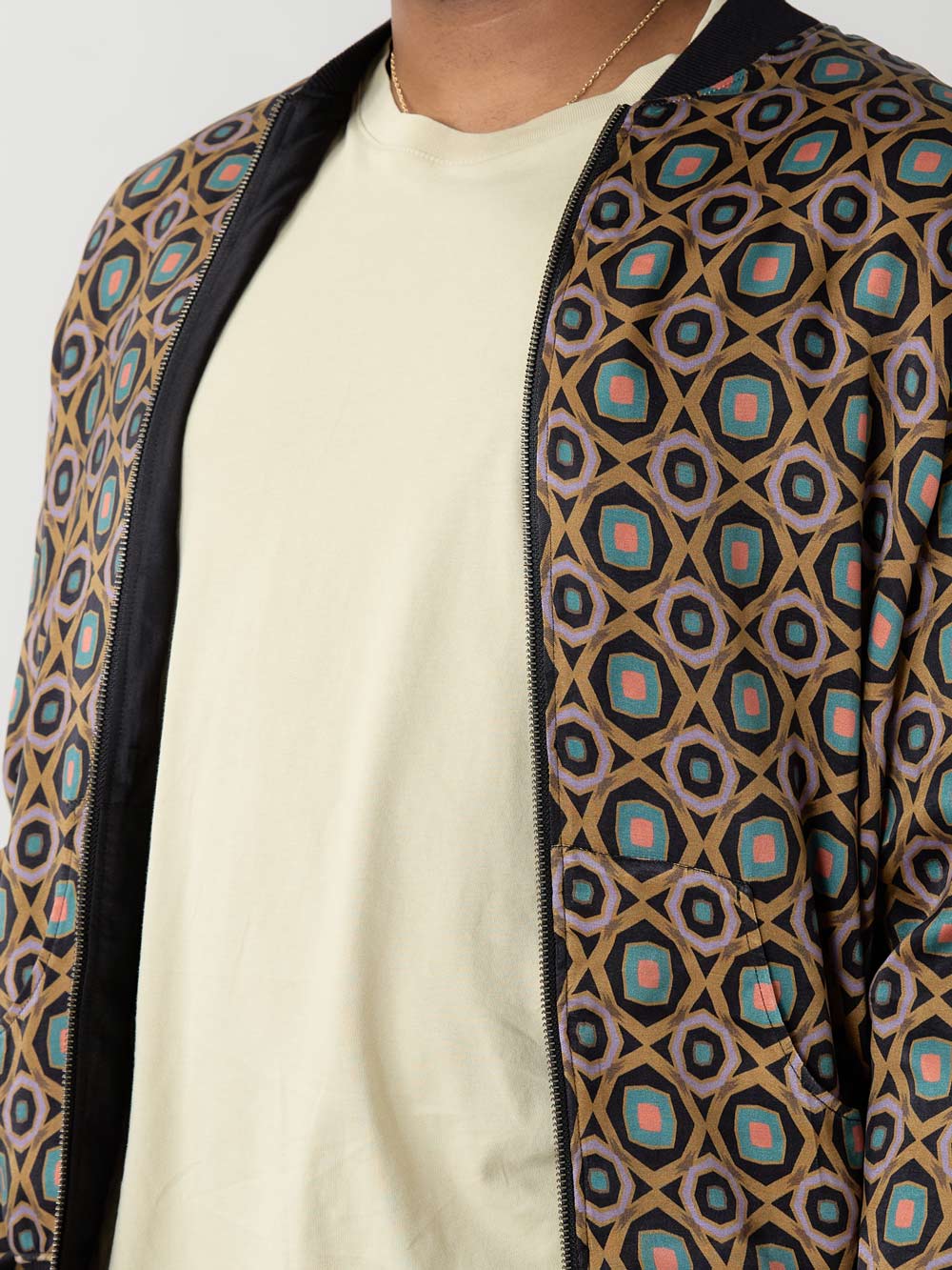 Laslo Wendejacke Kaleidoscope/Black