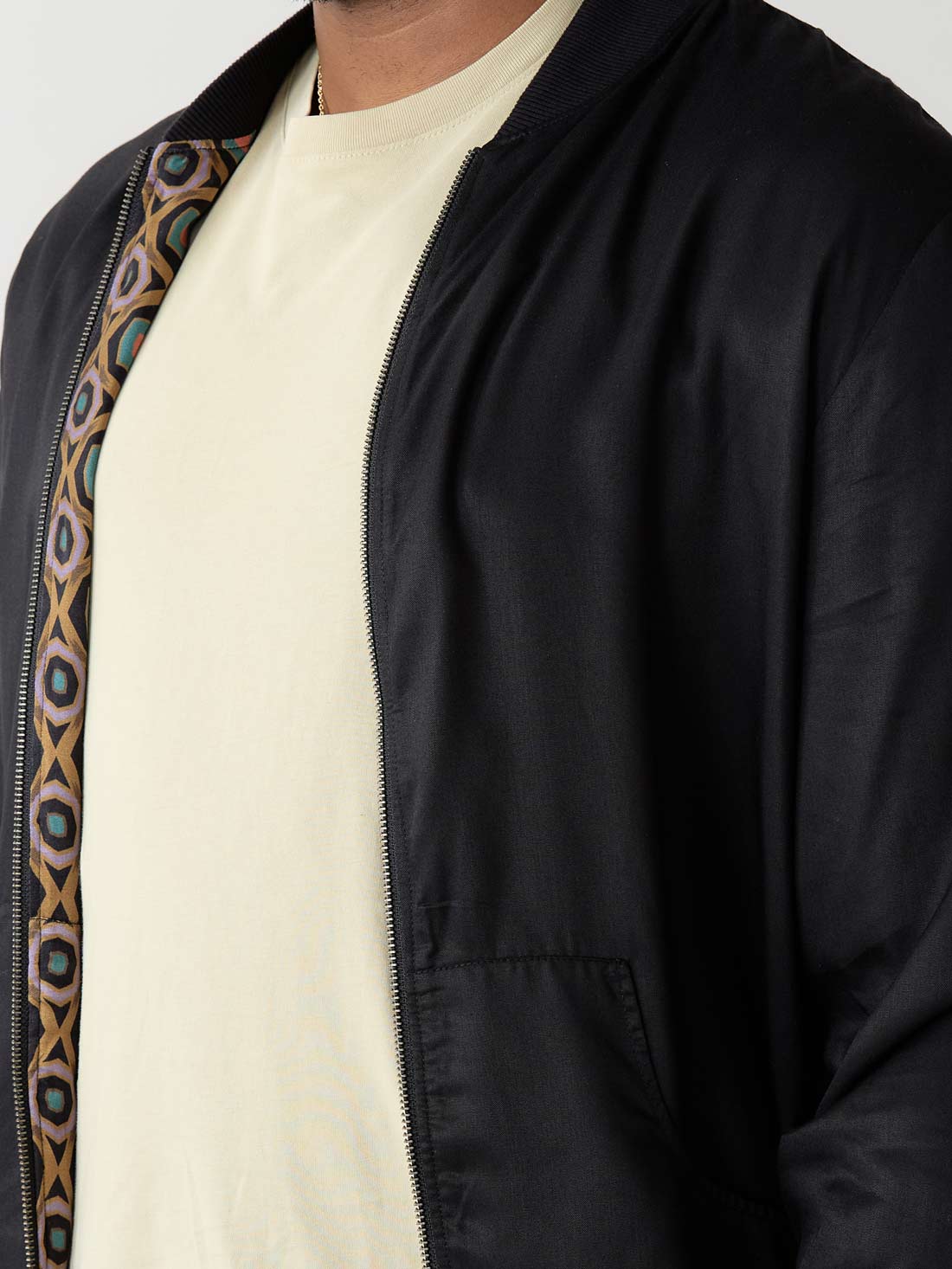 Laslo Wendejacke Kaleidoscope/Black
