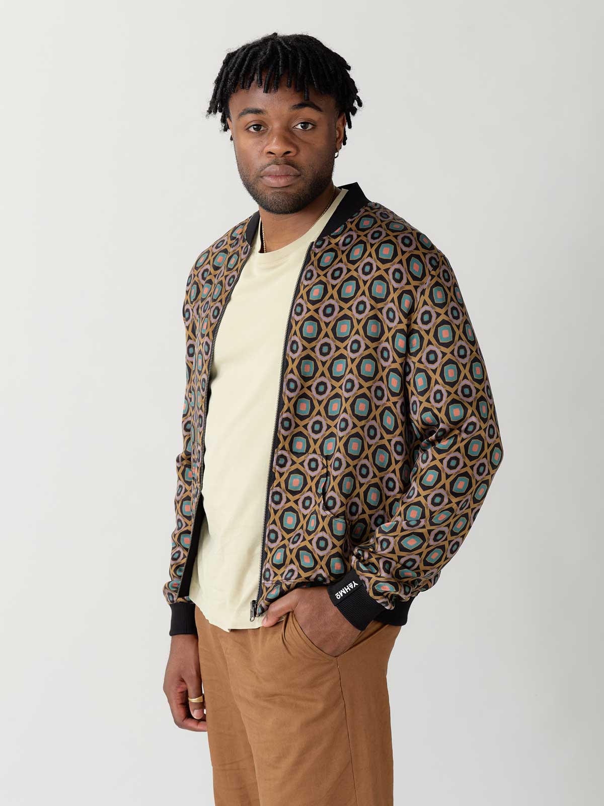 Laslo Wendejacke Kaleidoscope/Black