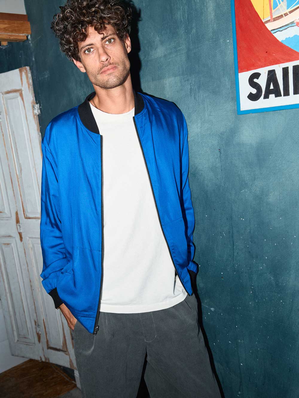 Laslo Wendejacke Metropolis/Blue