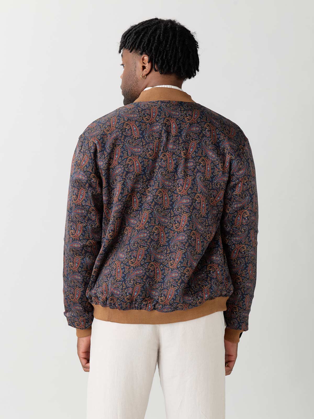 Oskar Wendejacke Paisley/Caramel