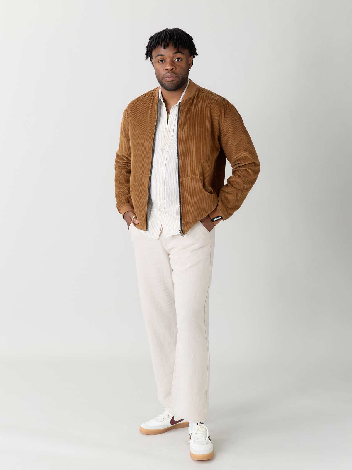 Oskar Wendejacke Paisley/Caramel