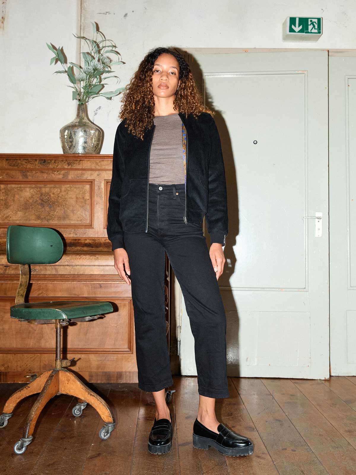 Elsa Wendejacke Dragonfly/Black