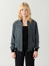 Ruth Reversible Bomber Jacket Eclipse/Black
