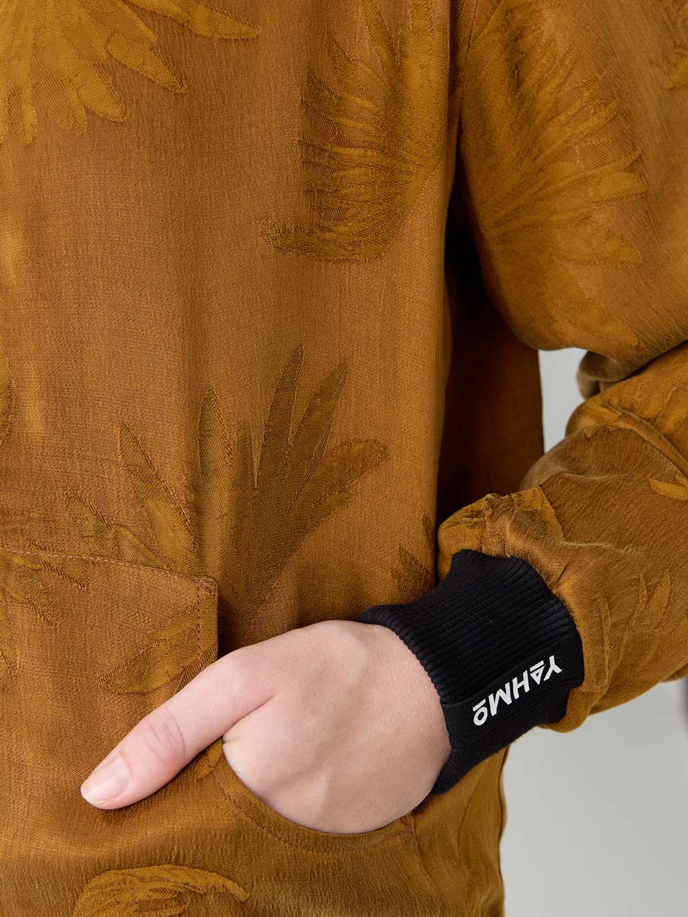 Ruth Reversible Bomber Jacket Sandalwood/Black