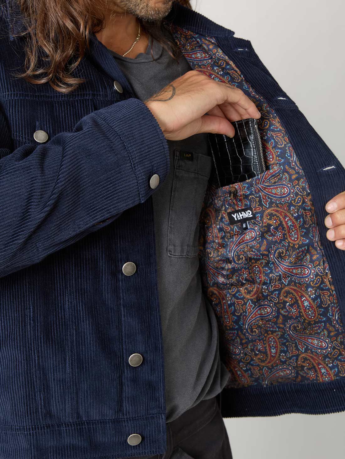 Oswald Jacket Navy