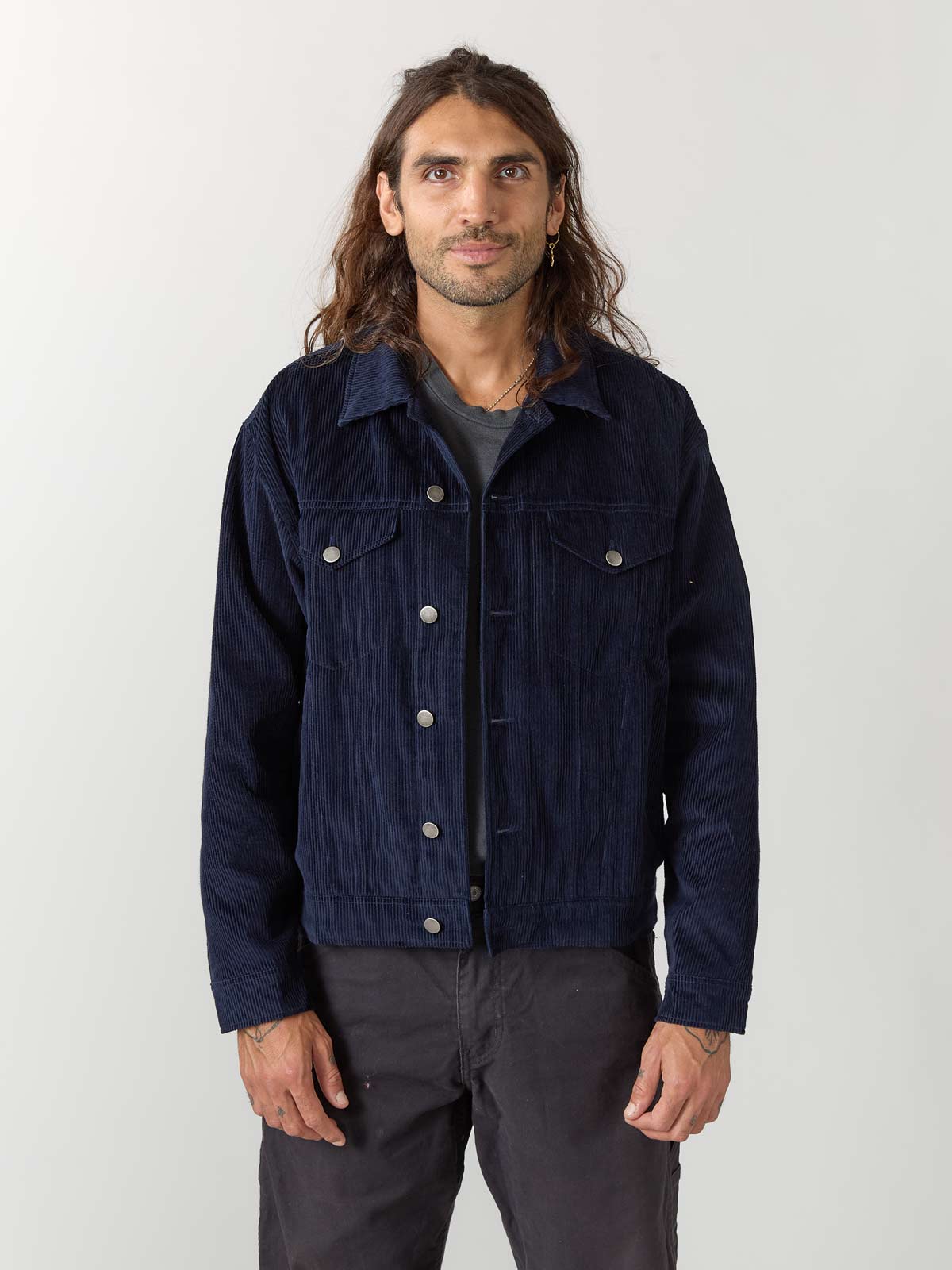 Oswald Jacket Navy
