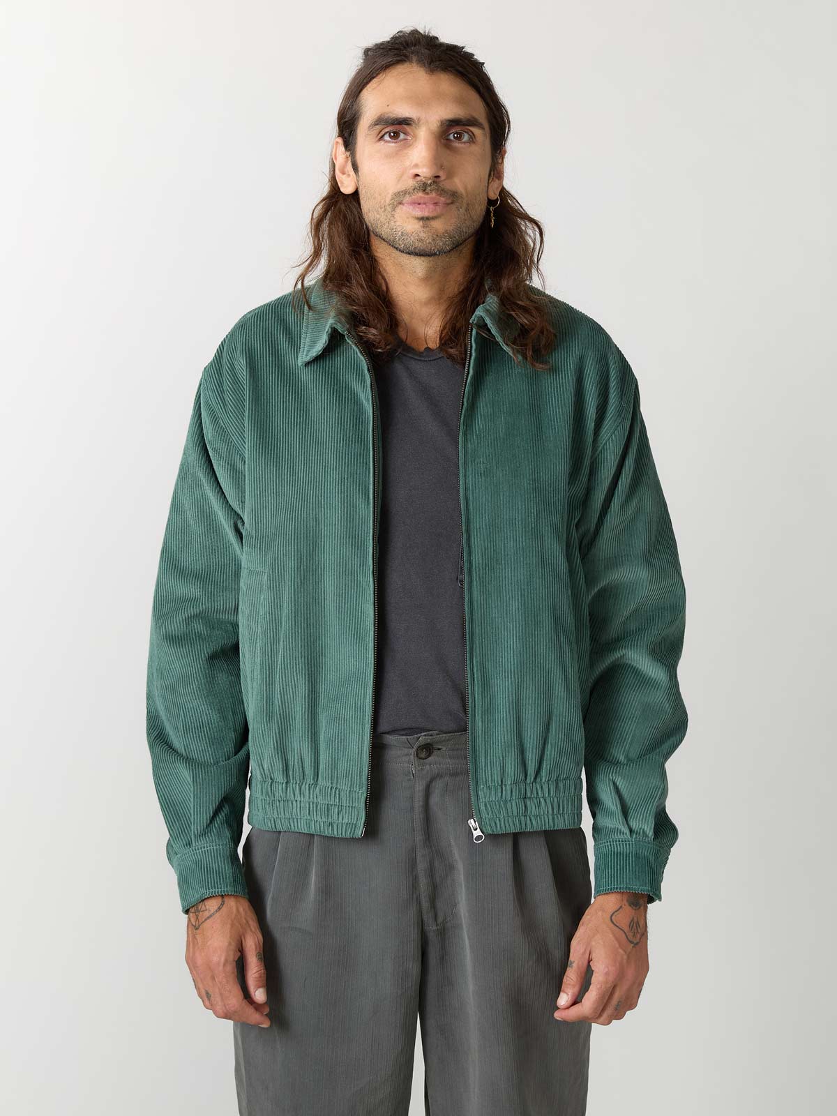 Dirk Bomberjacke Teal