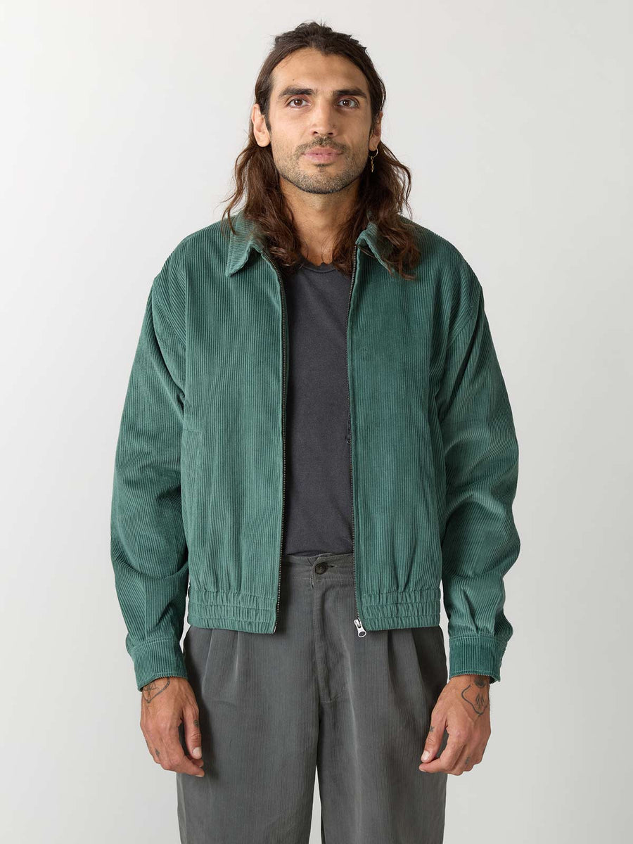 Dirk Bomberjacke Teal