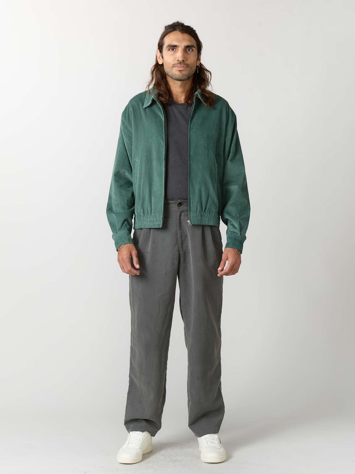 Dirk Bomberjacke Teal