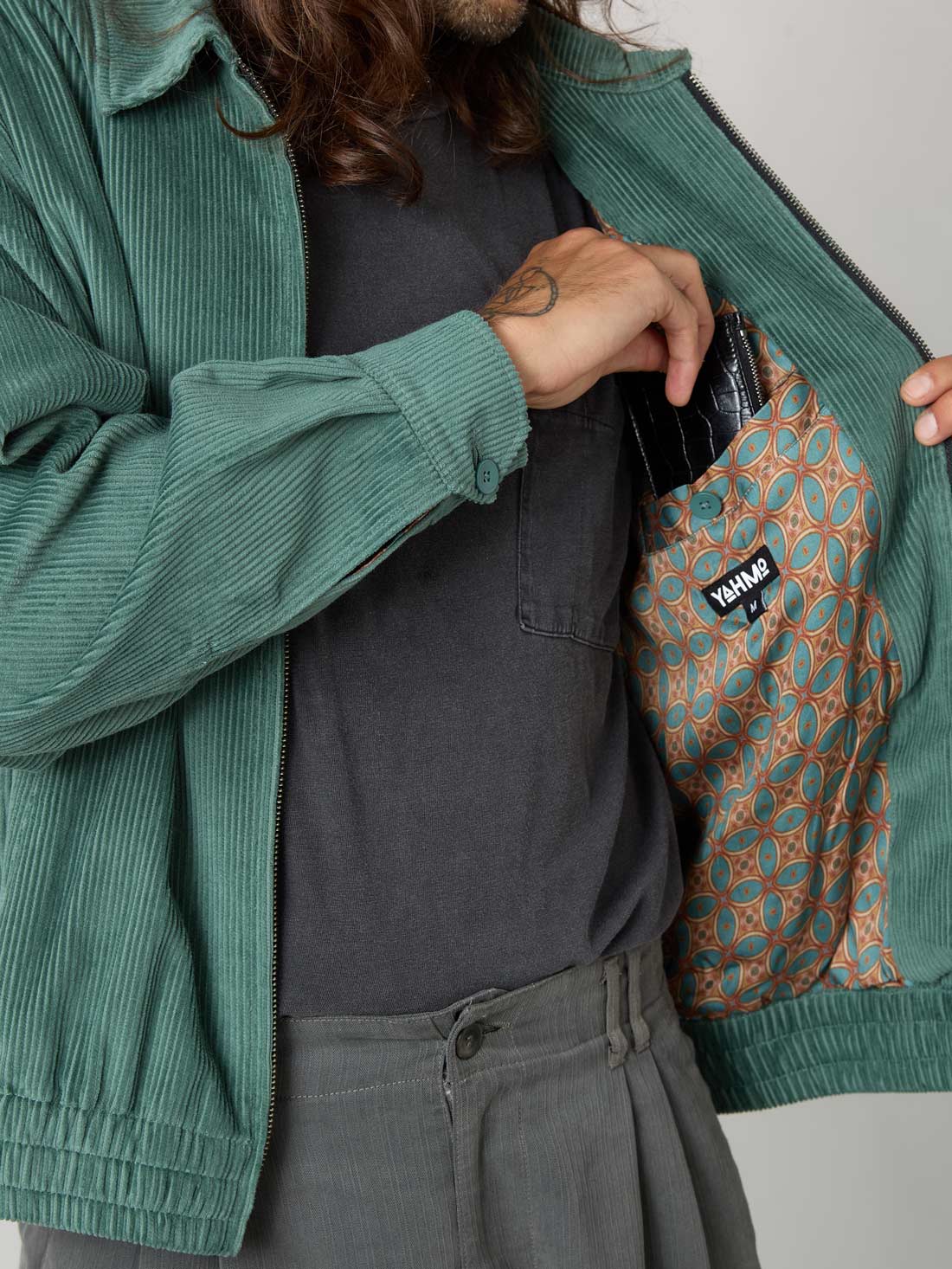 Dirk Bomberjacke Teal