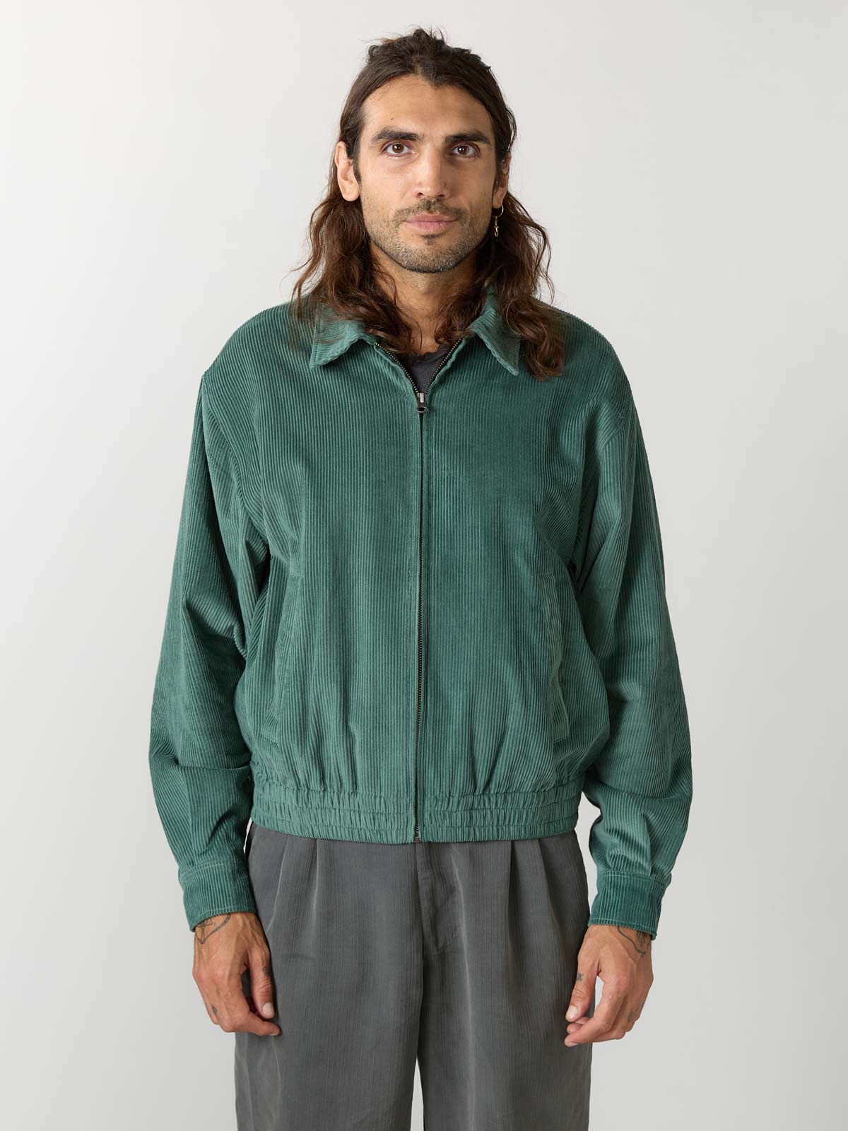 Dirk Bomberjacke Teal