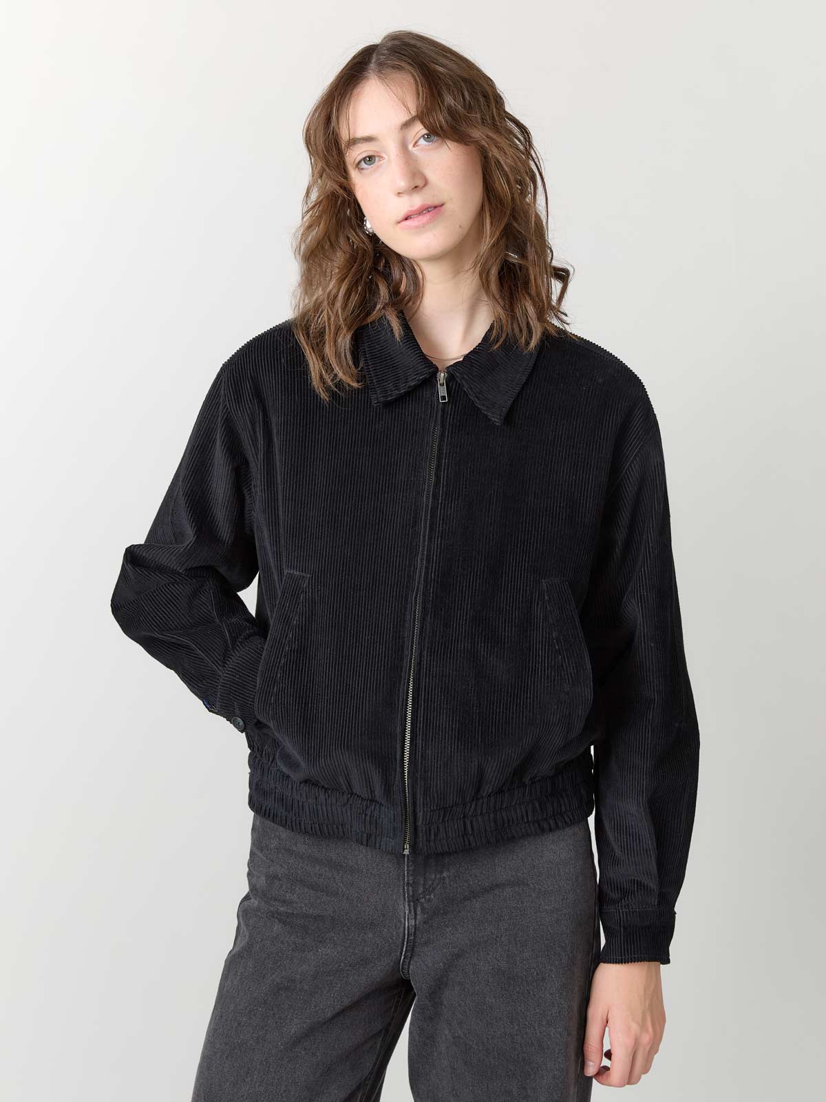 Silke Bomberjacke Schwarz
