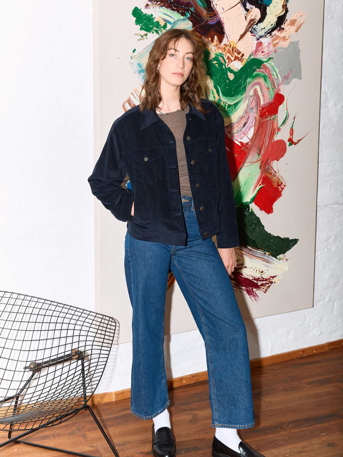 Thea Jacke Navy