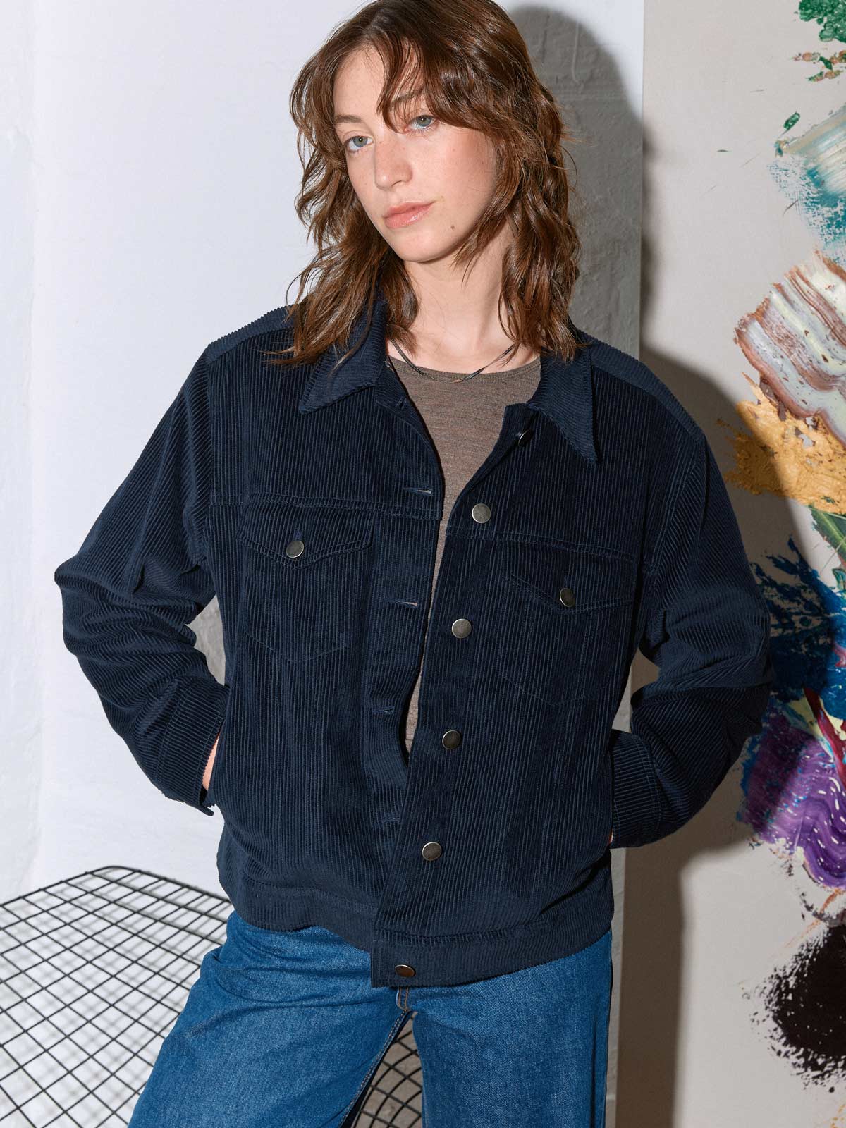 Thea Jacke Navy