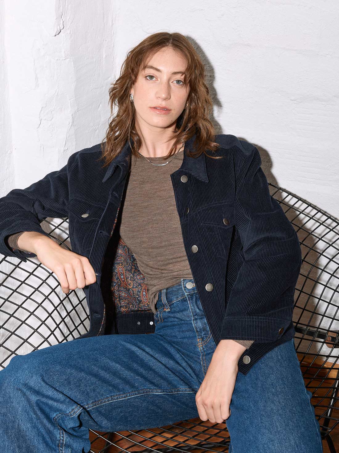 Thea Jacke Navy