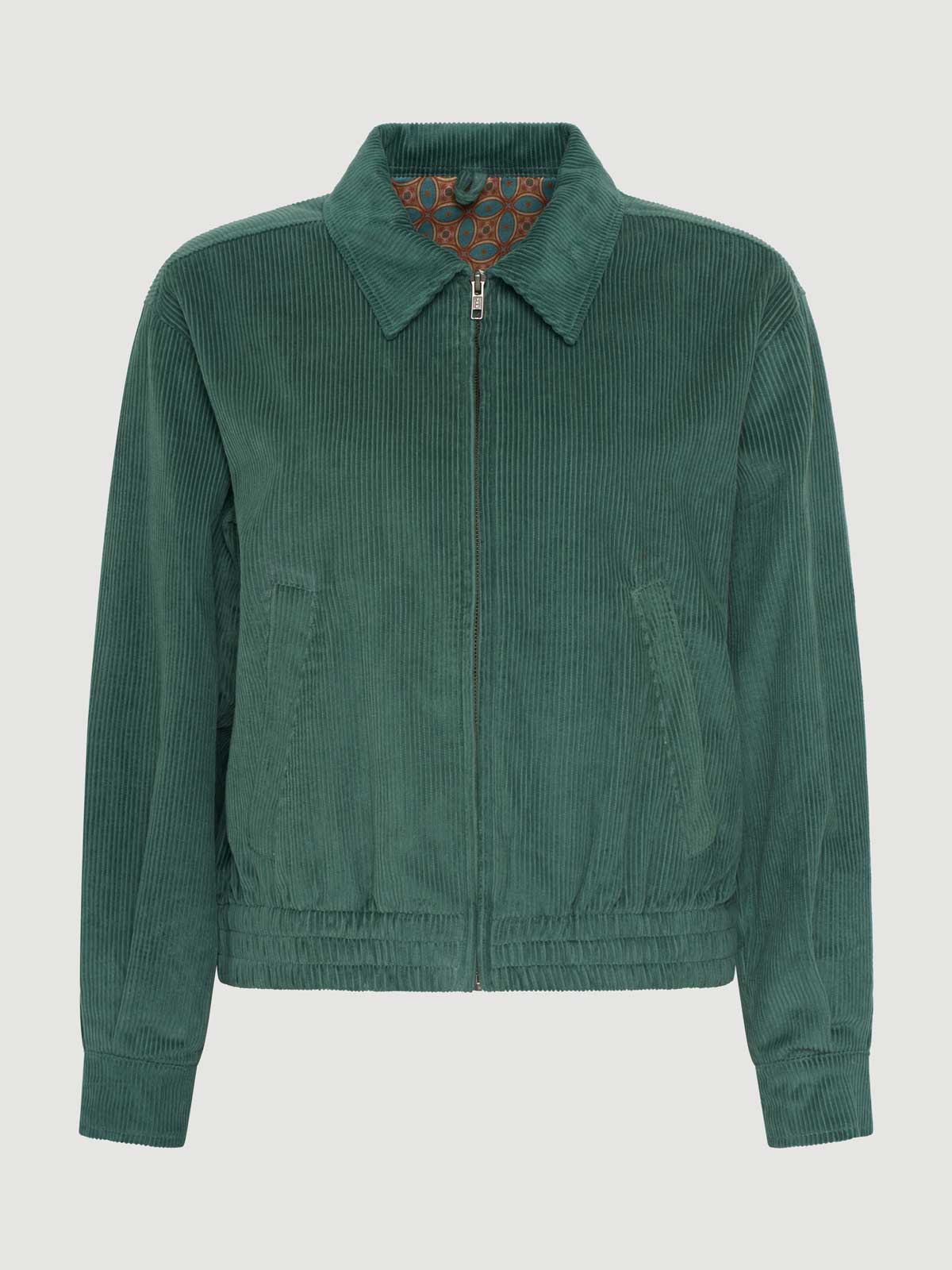 Silke Bomberjacke Teal