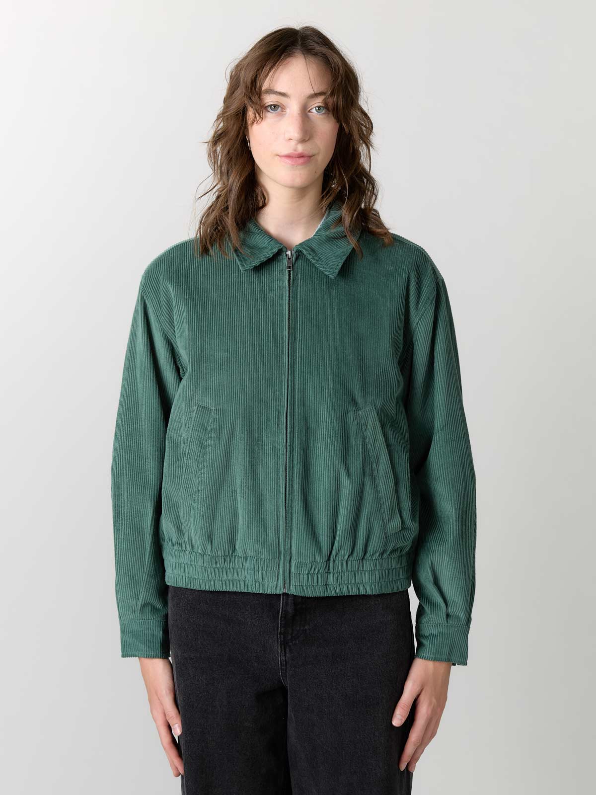 Silke Bomberjacke Teal