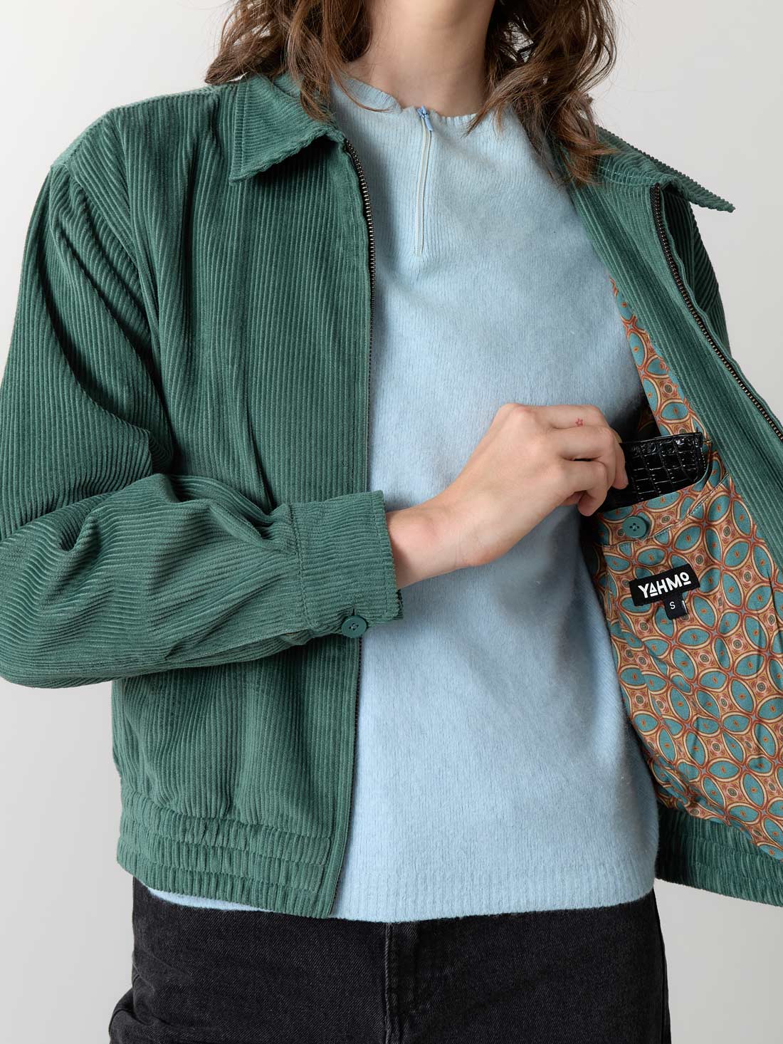 Silke Bomberjacke Teal