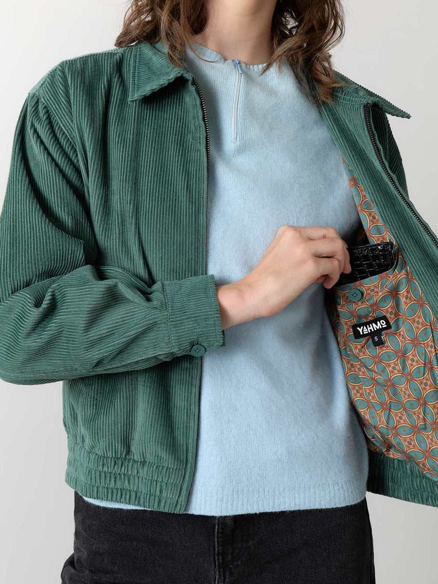 Silke Bomberjacke Teal