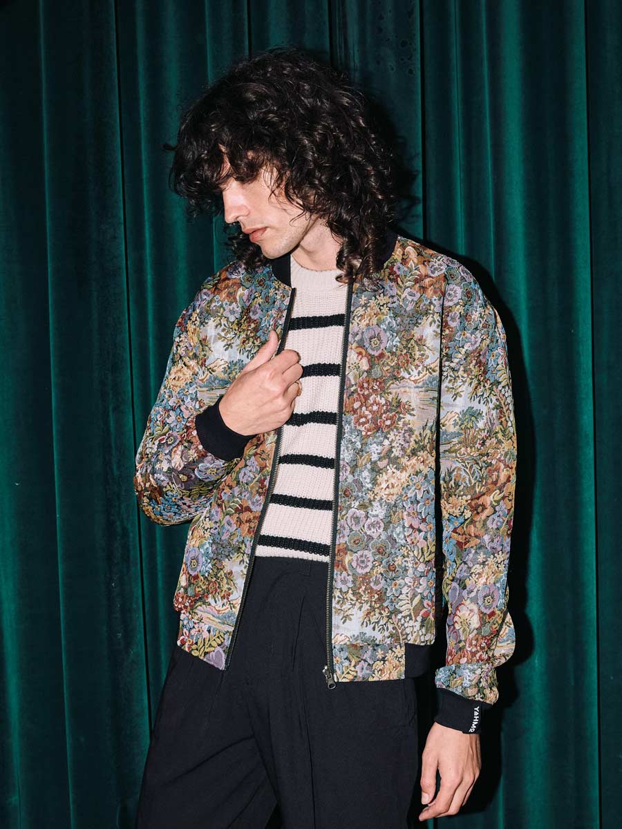 Siggi Wendejacke Bouquet/Black