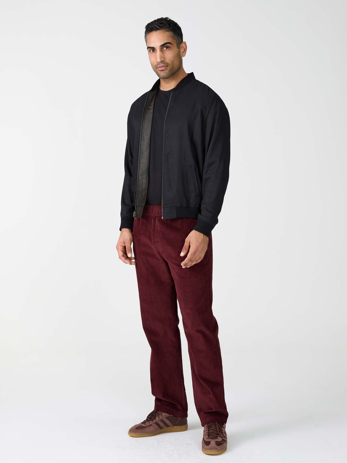 Fred Reversible Bomber Jacket Onyx/Black