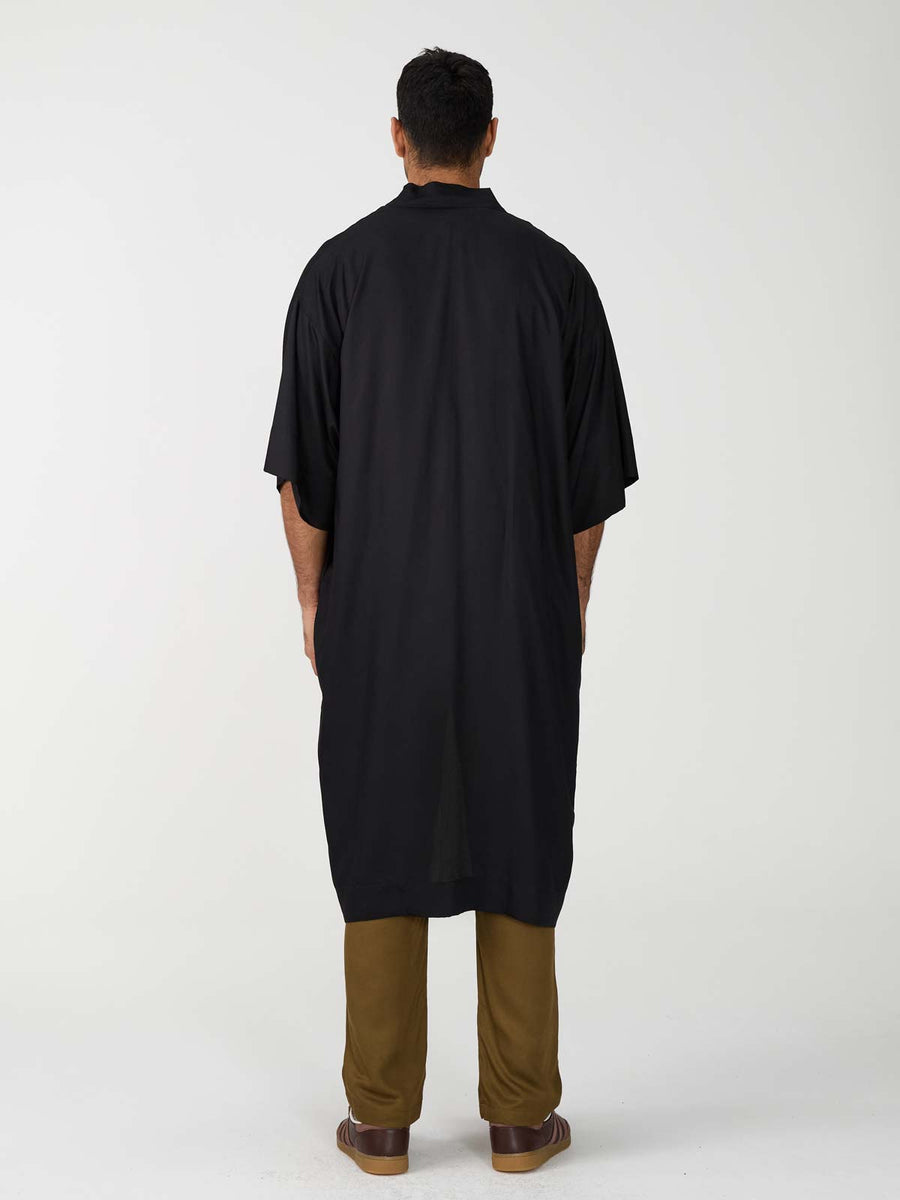 Kalle Kimono Schwarz
