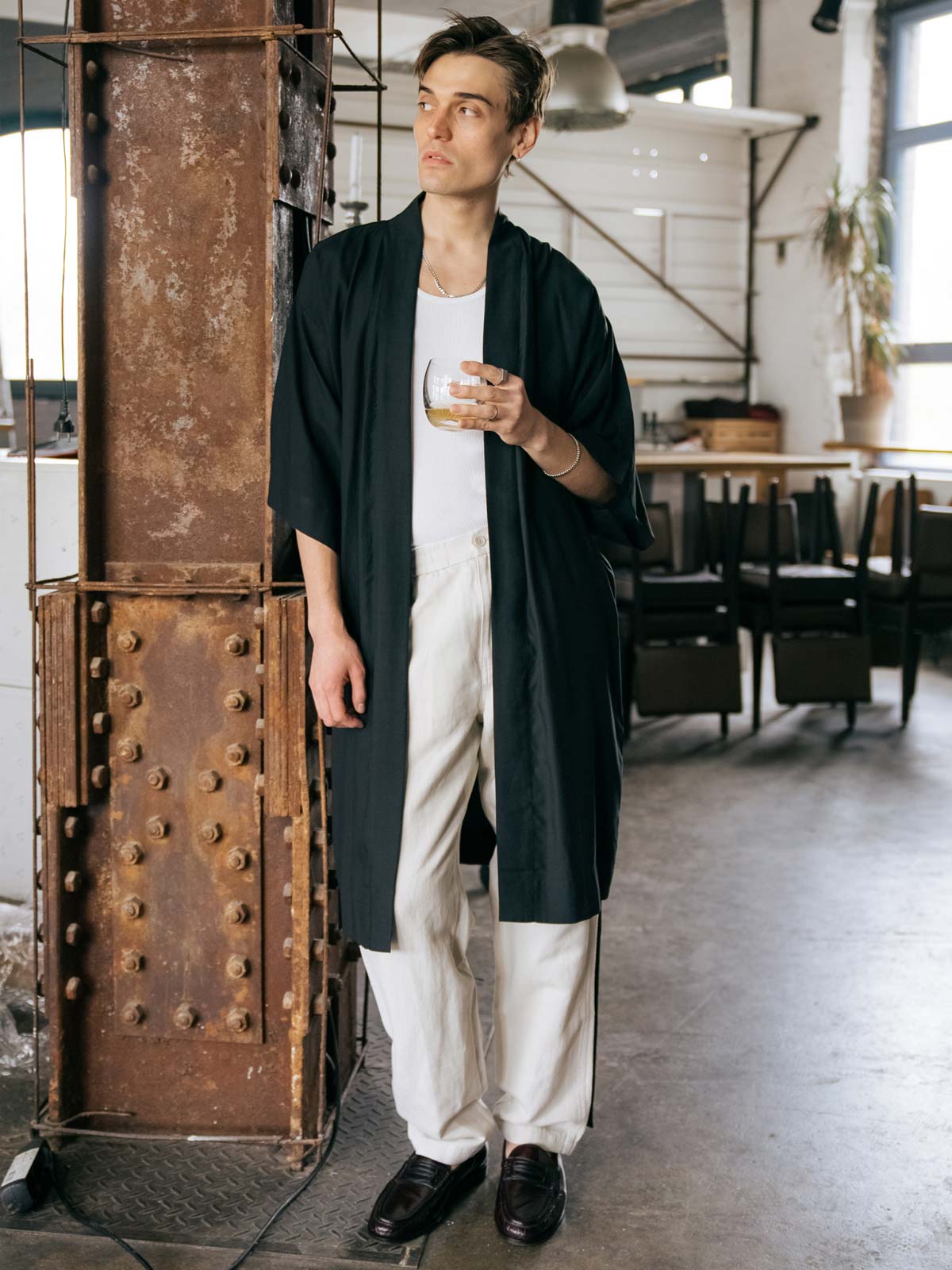 Kalle Kimono Black