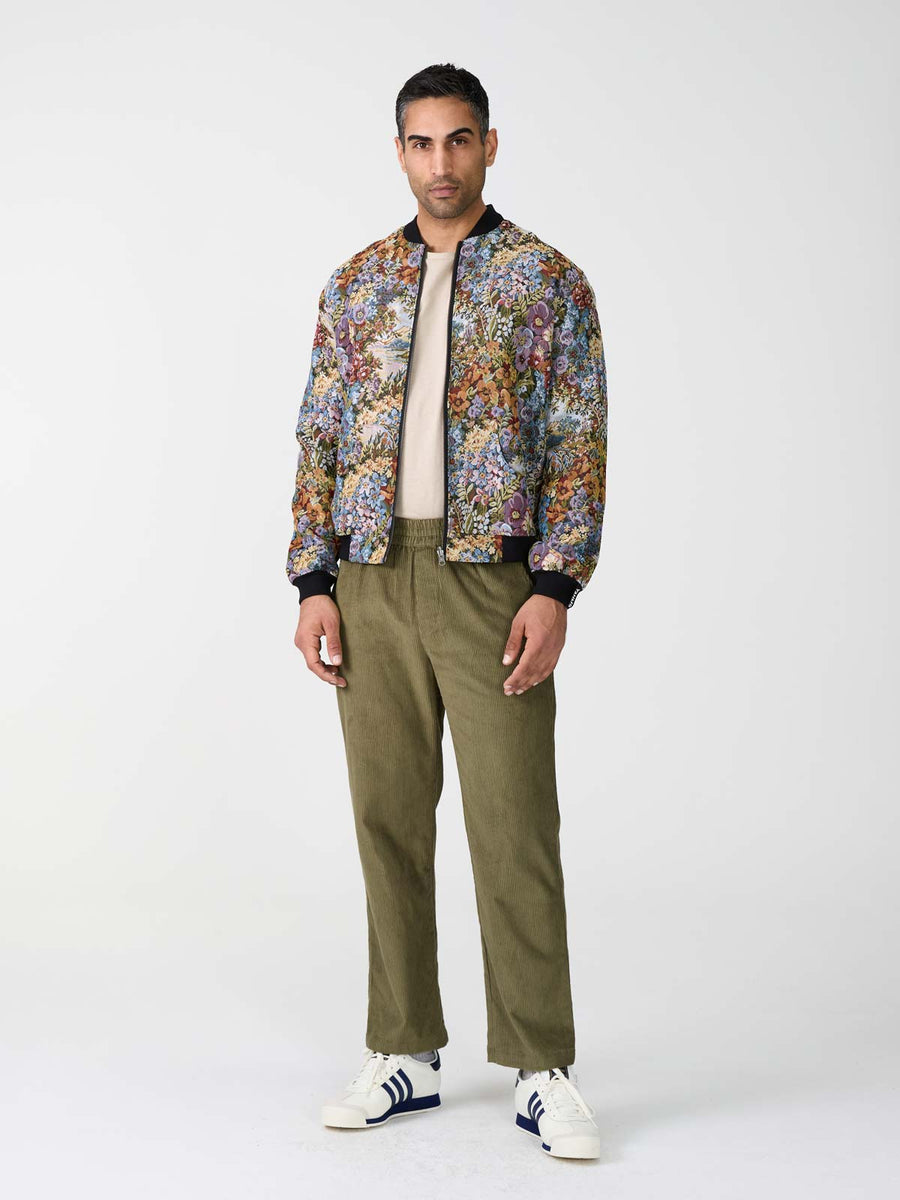 Siggi Reversible Bomber Jacket Bouquet/Black