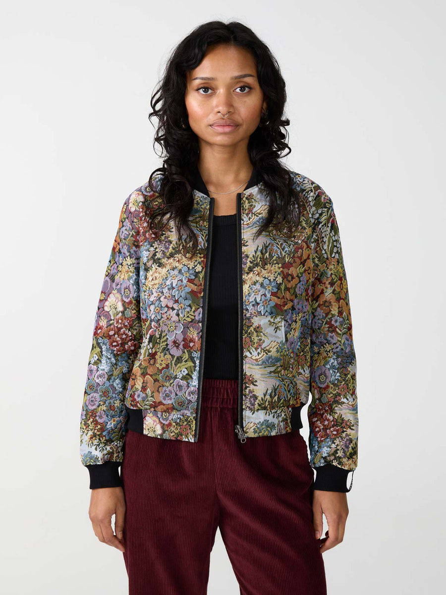 Berta Wendejacke Bouquet/Black